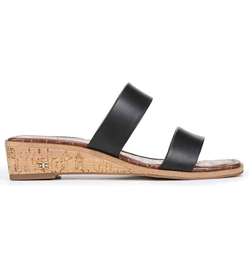 商品Sam Edelman|Vena Wedge Slide Sandal,价格¥187,第3张图片详细描述
