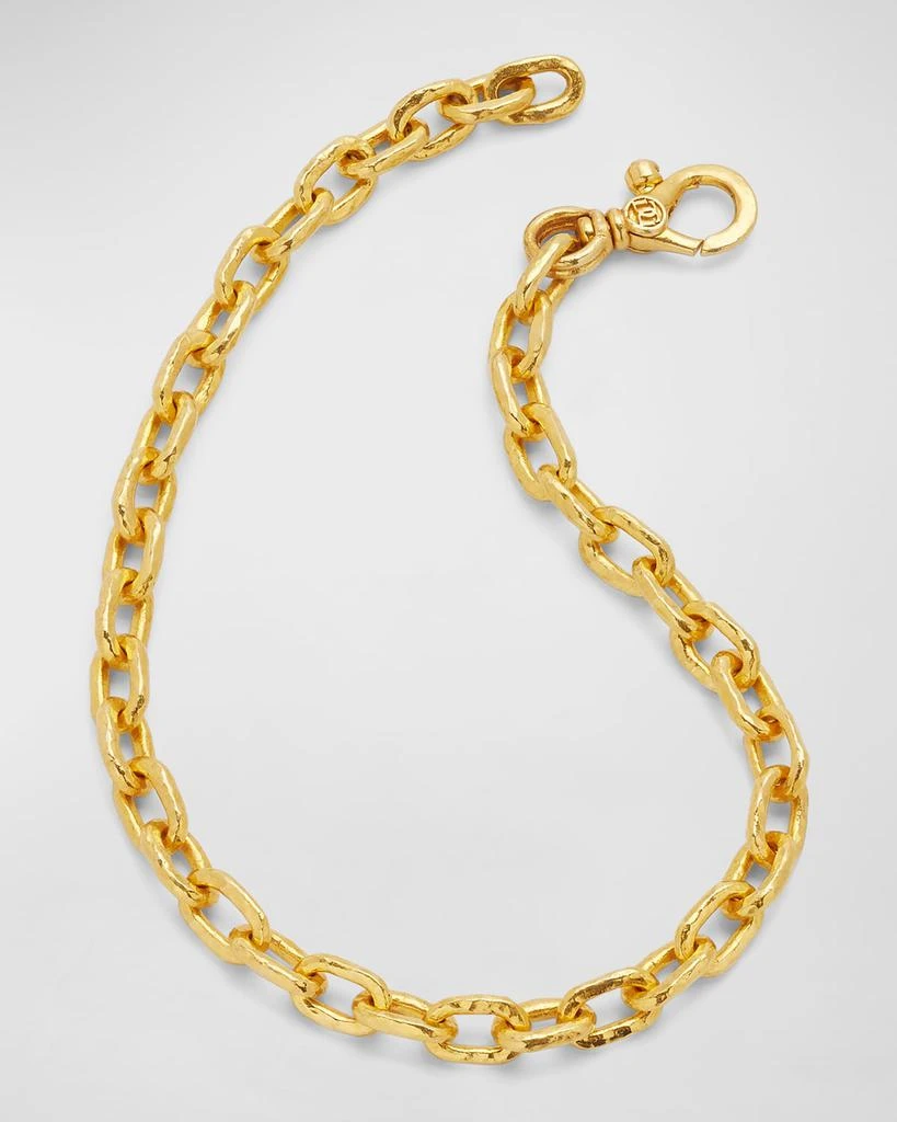 商品Gurhan|Men's 24K Yellow Gold Chain Bracelet,价格¥46859,第3张图片详细描述