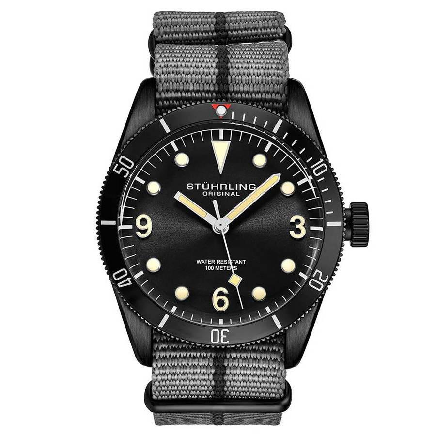 Aquadiver Black Dial Mens Watch M15798商品第1张图片规格展示