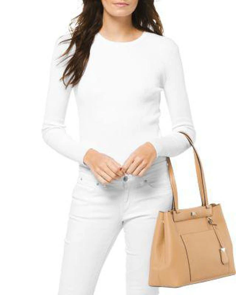 商品Michael Kors|Meredith Medium East/West Bonded Leather Tote ,价格¥928,第2张图片详细描述