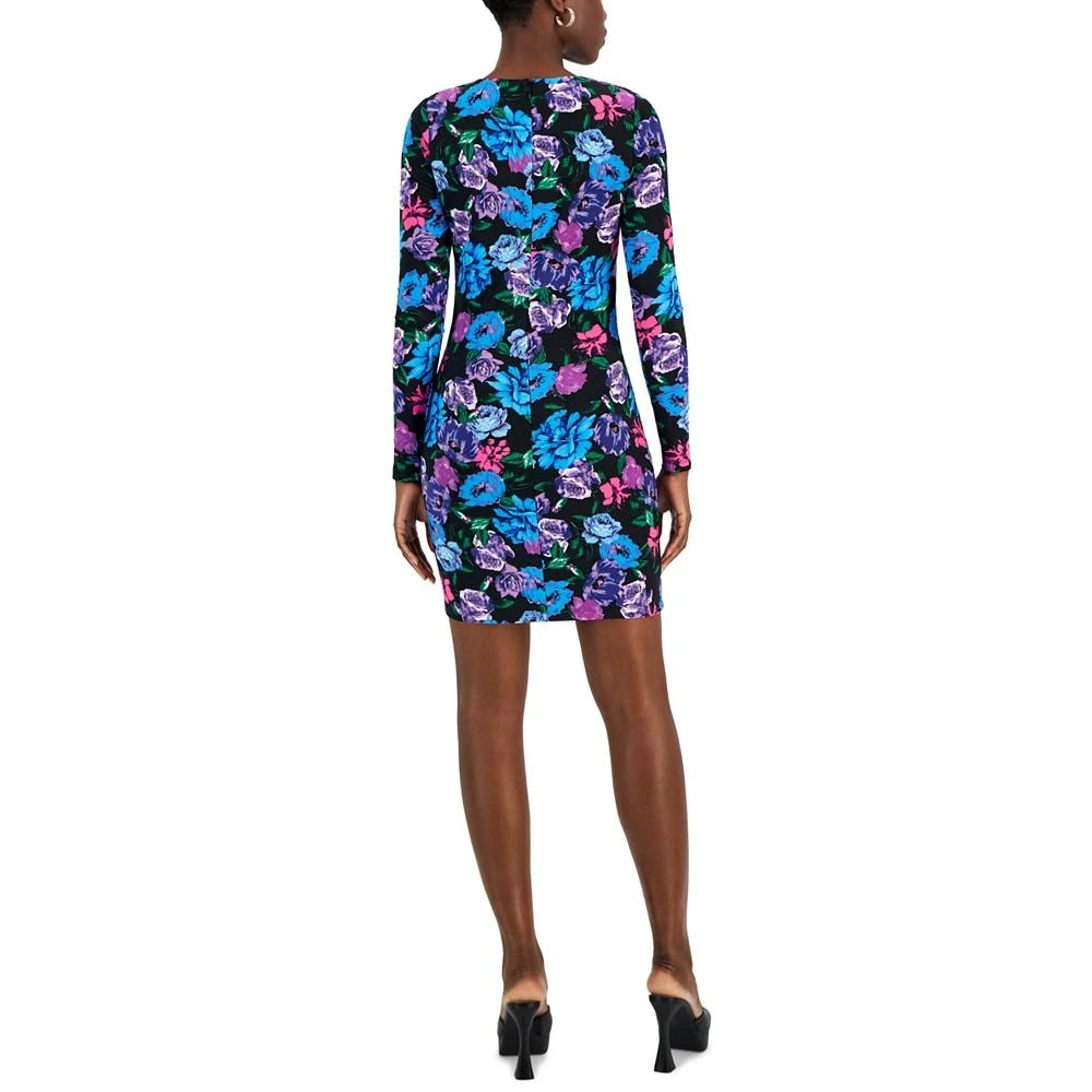 商品RACHEL Rachel Roy|Women's Keeva Printed Faux-Wrap Mini Dress,价格¥885,第2张图片详细描述