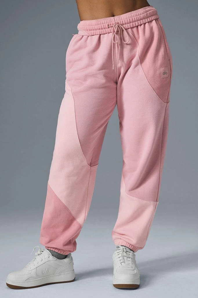 商品Alo|Make Waves Sweatpant - Sunset Pink Tonal,价格¥1110,第1张图片