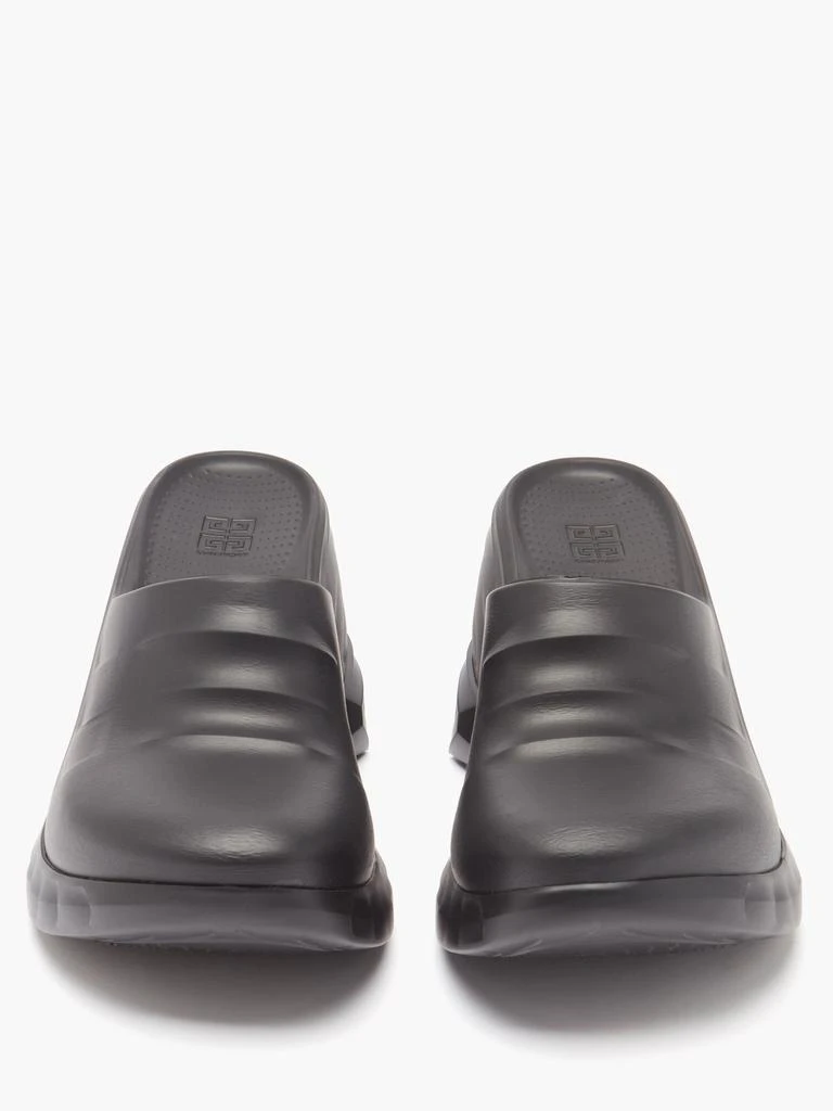 商品Givenchy|Marshmallow rubber wedge mules,价格¥1807,第5张图片详细描述