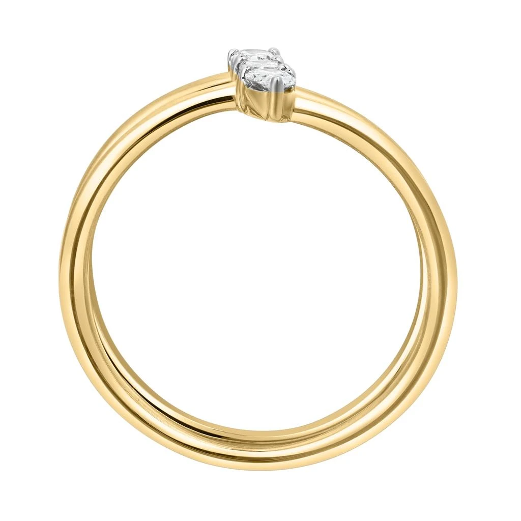 商品LuvMyJewelry|Tayla 14K Gold Lab Grown Diamond Ring - 0.34 Ct,价格¥10341,第3张图片详细描述