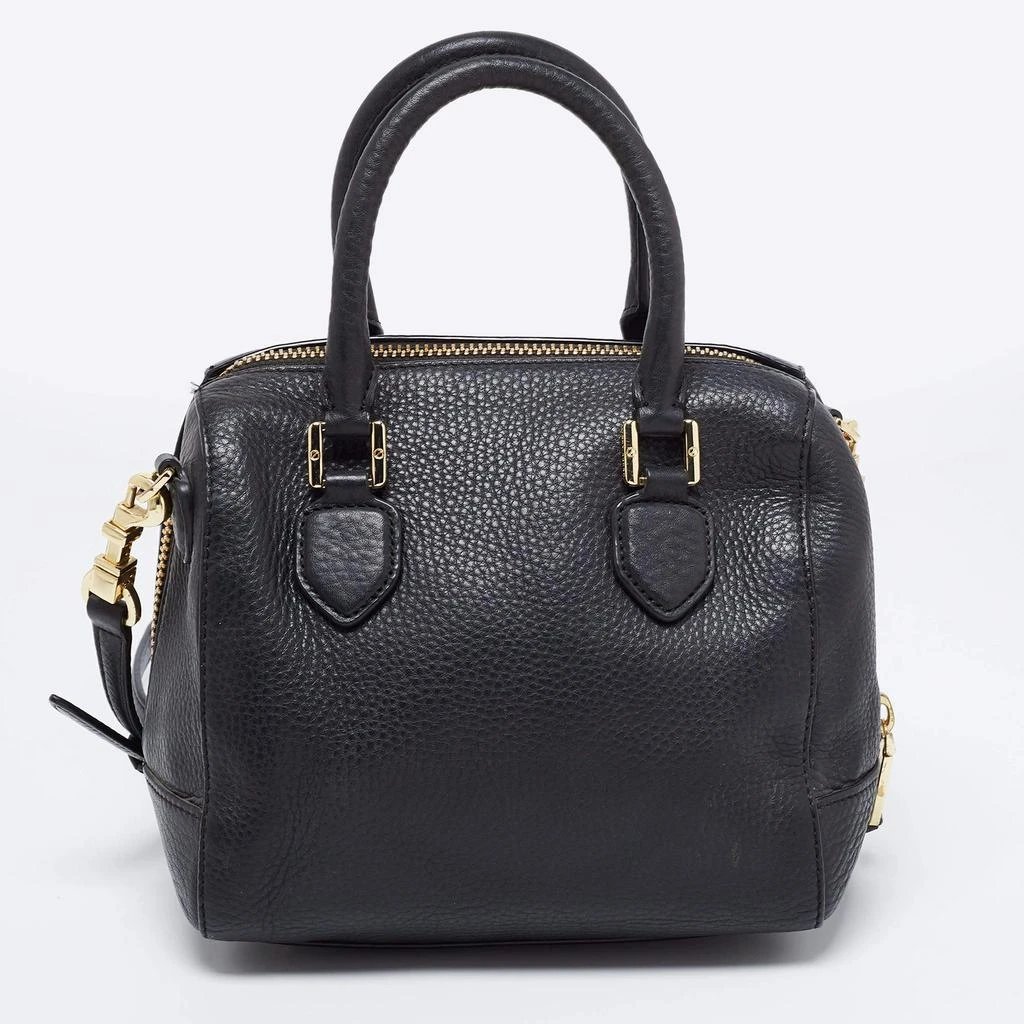 商品[二手商品] Tory Burch|Tory Burch Black Leather Robinson Middy Satchel,价格¥1410,第4张图片详细描述