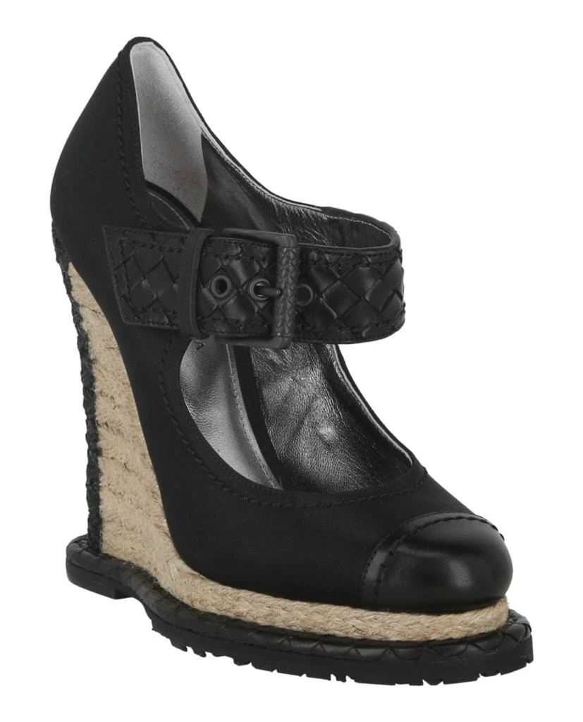 商品Bottega Veneta|Satin Wedge Shoe,价格¥1800,第2张图片详细描述