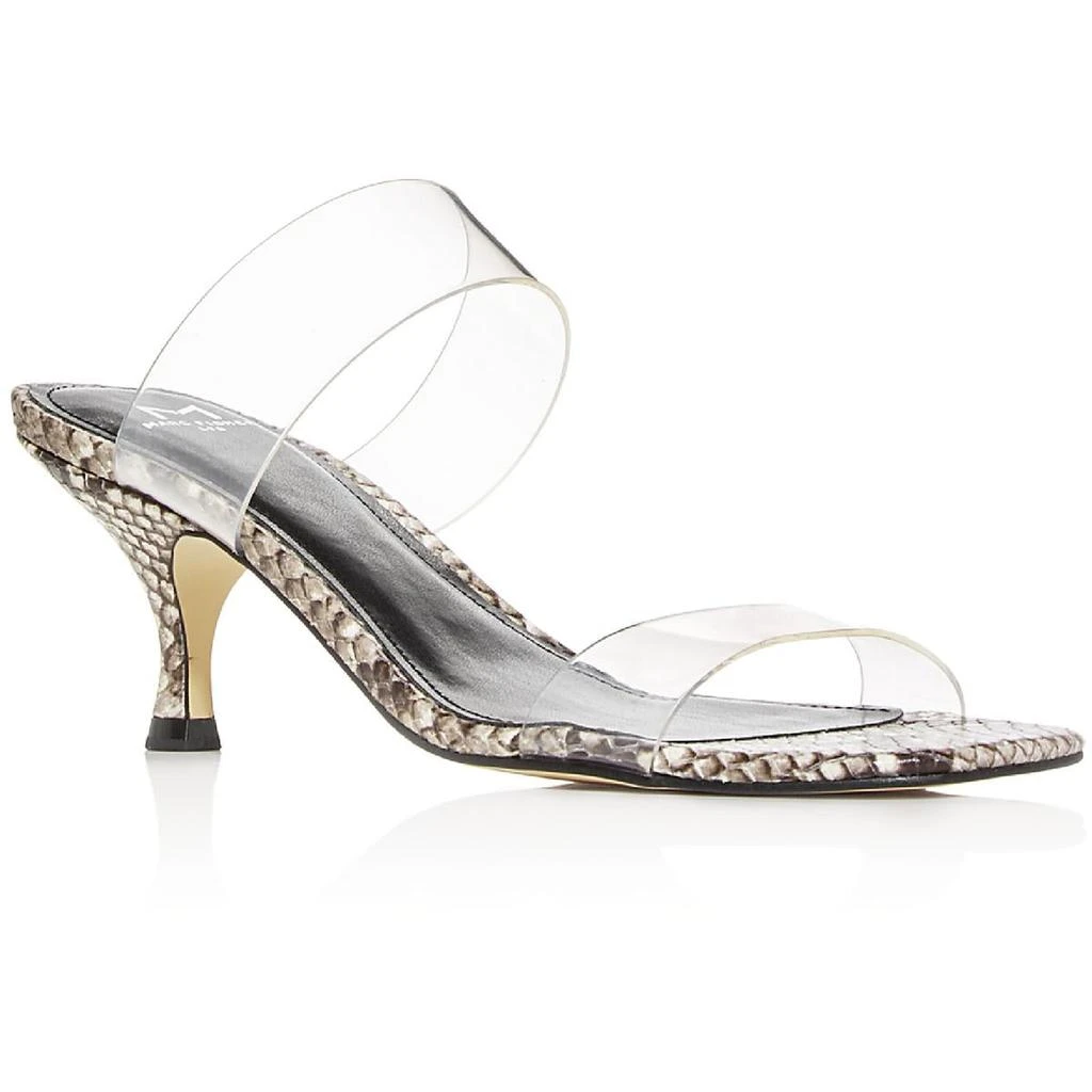 商品Marc Fisher|Marc Fisher LTD Womens Guadia Slip On Kitten Heel Sandals,价格¥162,第1张图片