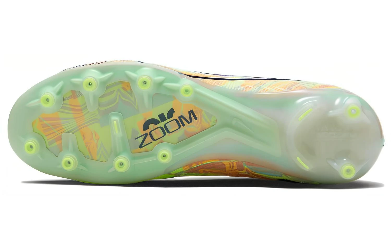 商品[国内直发] NIKE|Air Zoom Vapor 15 刺客 15 AG（胶质短钉） 人造草地 减震防滑耐磨 足球鞋 男女同款 橙绿,价格¥3439,第7张图片详细描述