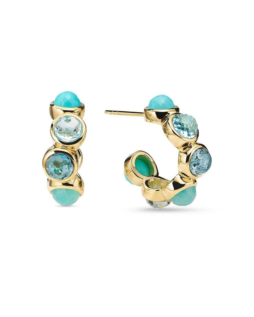 商品Ippolita|18K Yellow Gold Lollipop® Multi Gemstone Hoop Earrings,价格¥18620,第1张图片详细描述