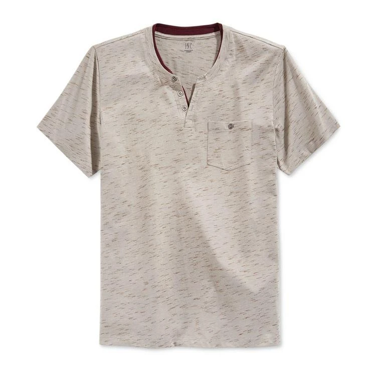 商品INC International|Speckled Henley Shirt, Created for Macy's,价格¥150,第4张图片详细描述