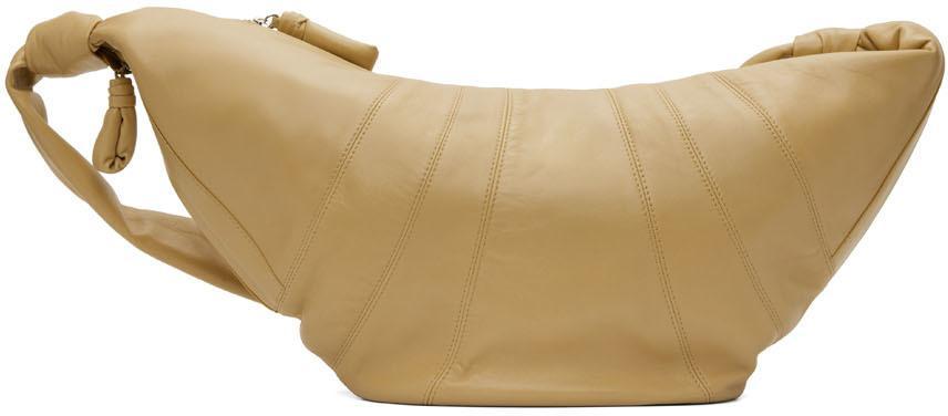 商品Lemaire|Tan Large Croissant Bag,价格¥8104,第1张图片