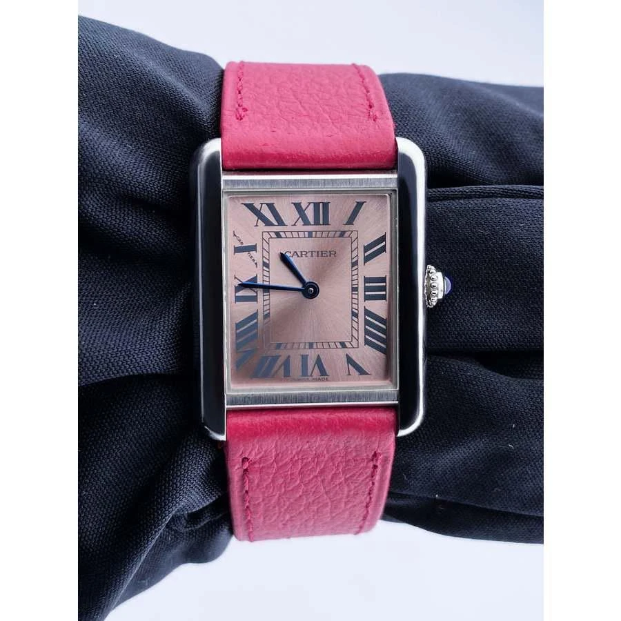 商品[二手商品] Cartier|Pre-owned Cartier Tank Quartz Pink Dial Ladies Watch 3170,价格¥25819,第2张图片详细描述