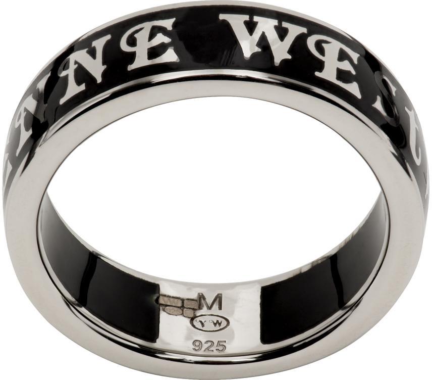 商品Vivienne Westwood|Silver Conduit Street Ring,价格¥1169,第1张图片