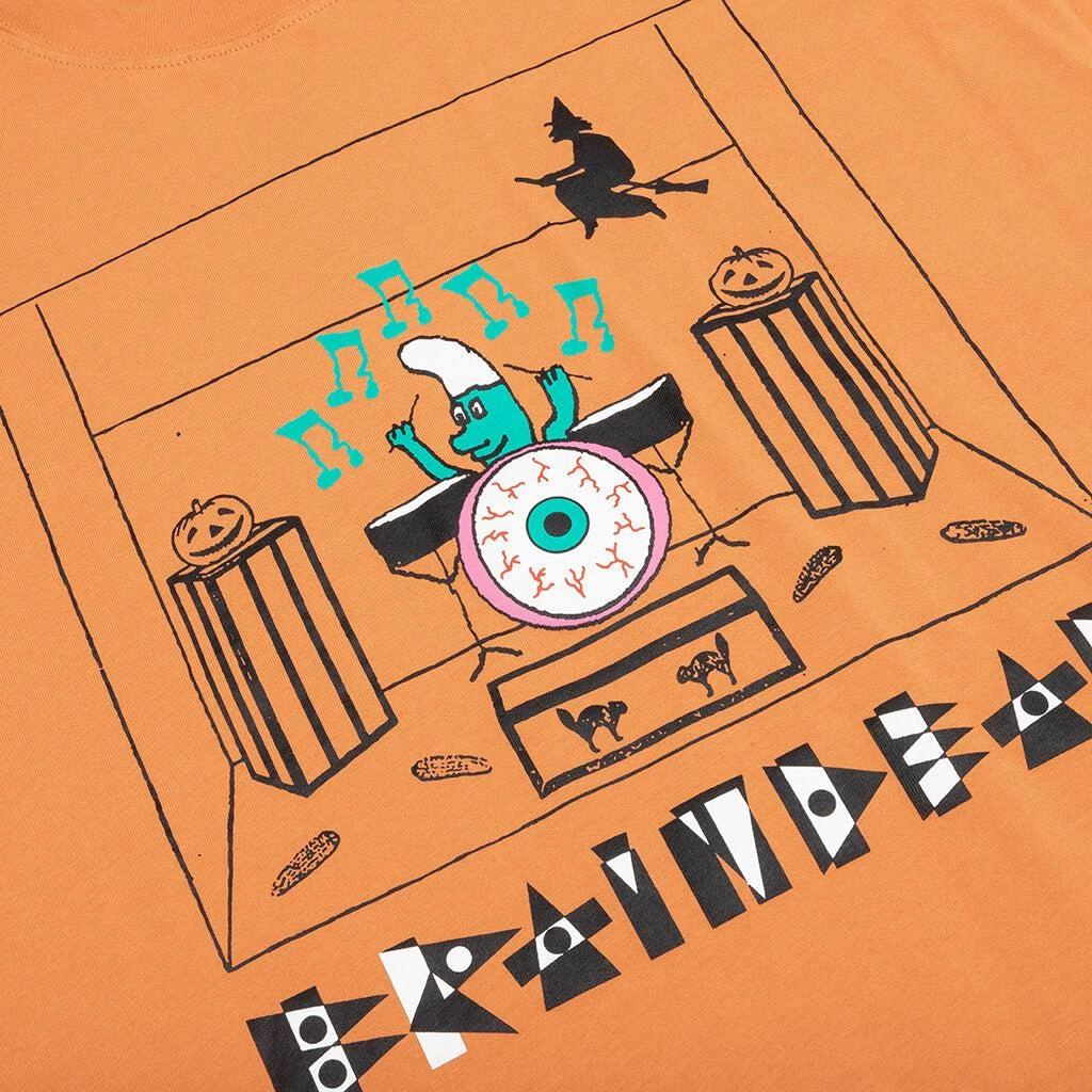 商品Brain Dead|Brain Dead Drummer Boy T-Shirt - Peach,价格¥206,第3张图片详细描述