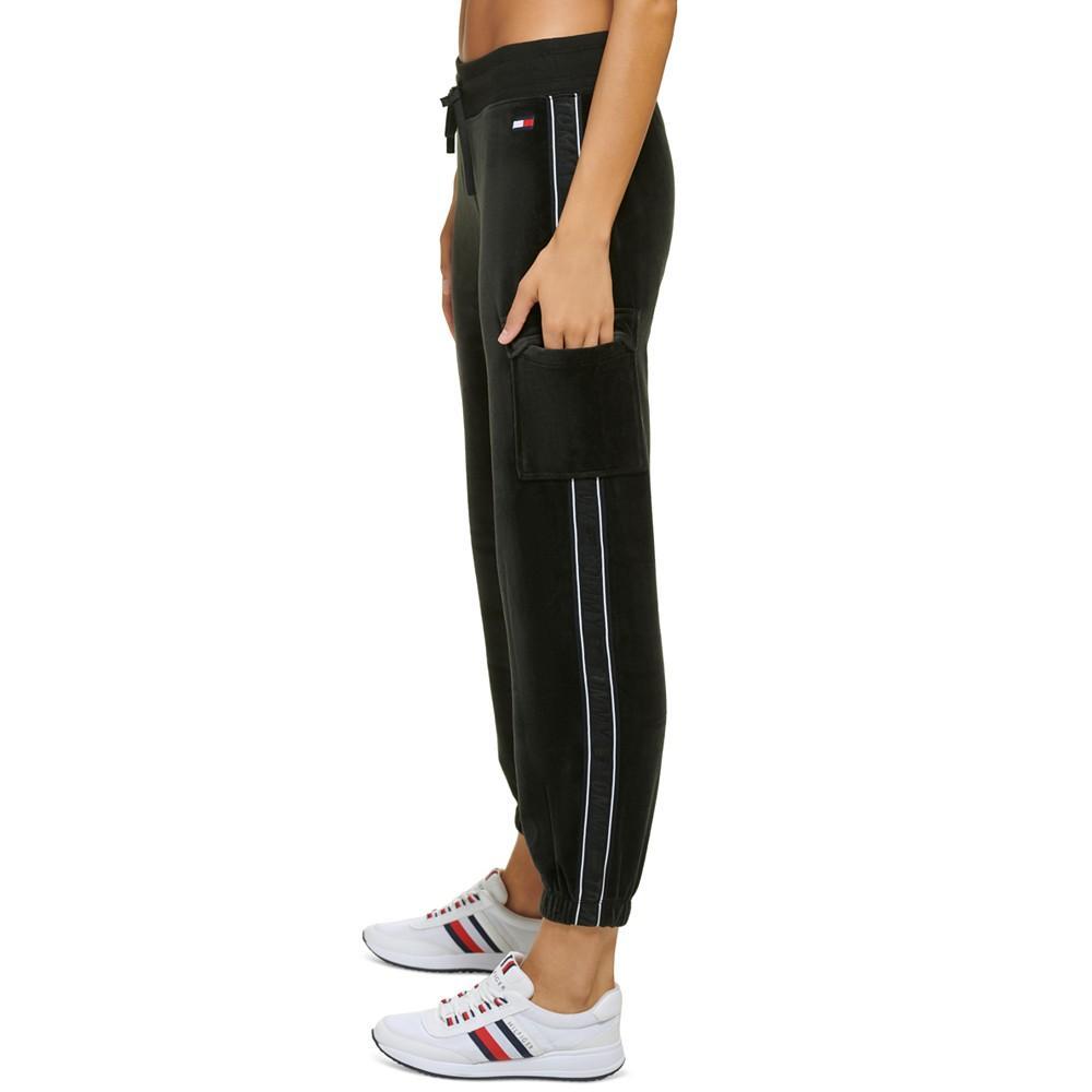 商品Tommy Hilfiger|Women's Velour Cargo Jogger Pants,价格¥301,第7张图片详细描述