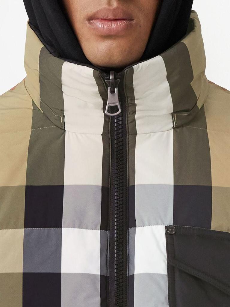 商品Burberry|BURBERRY Reversible Exaggerated check padded jacket,价格¥11448,第7张图片详细描述