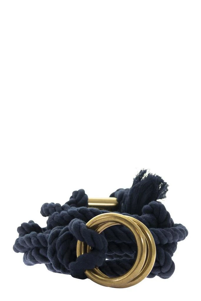 商品Ralph Lauren|POLO RALPH LAUREN Cotton belt with rings,价格¥1146,第1张图片