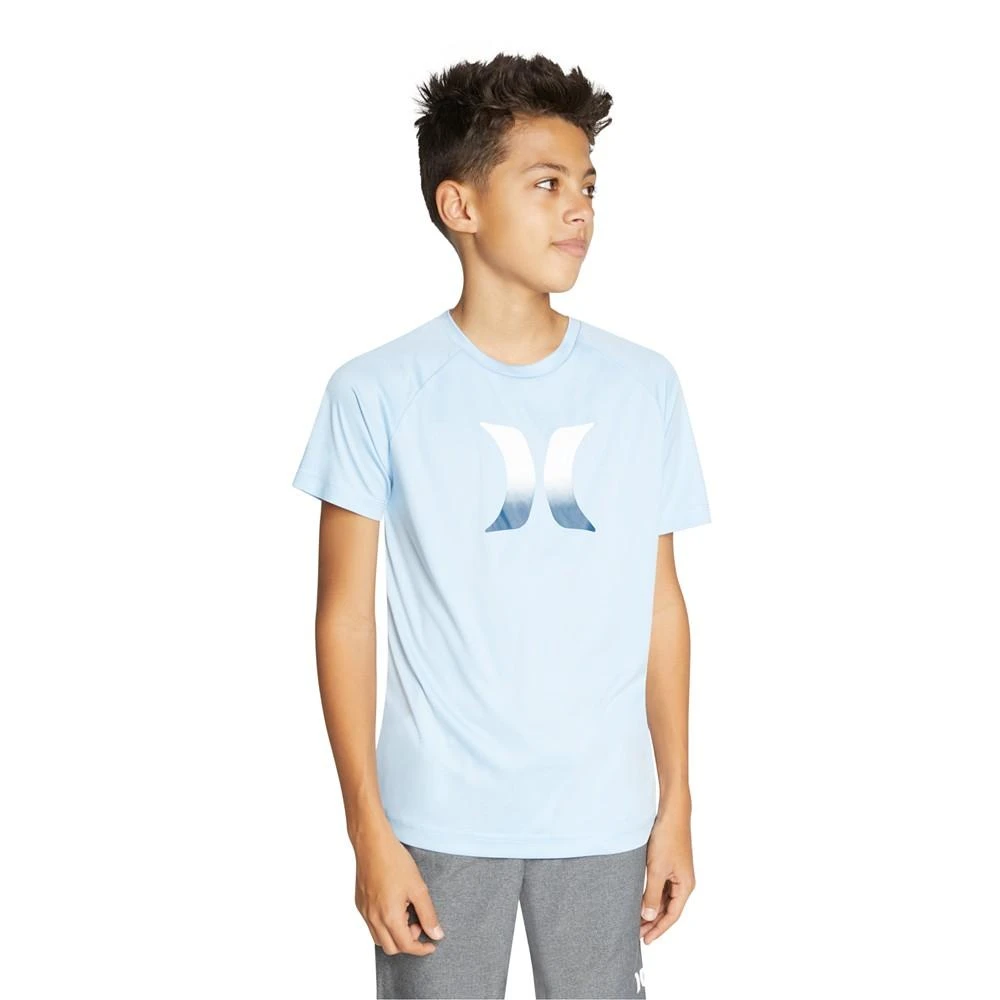 商品Hurley|Little Boys Ombre Icon UPF T-shirt,价格¥137,第4张图片详细描述