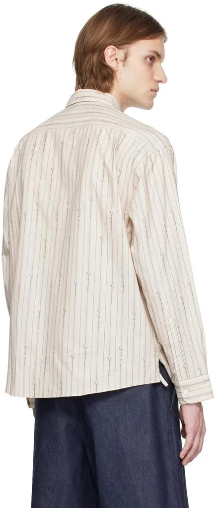 商品Jacquemus|Beige Le Raphia 'La Chemise Simon' Shirt,价格¥2641,第3张图片详细描述