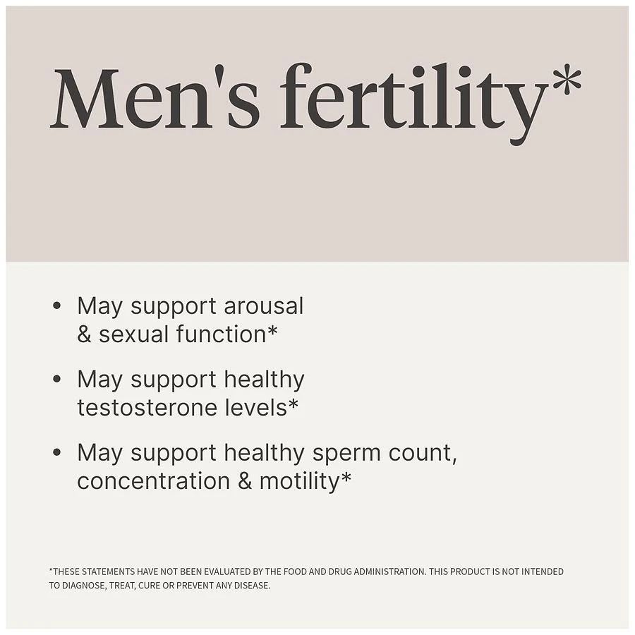 Women's Fertility Tablets & Men's Fertility Capsules Combo Pack 商品