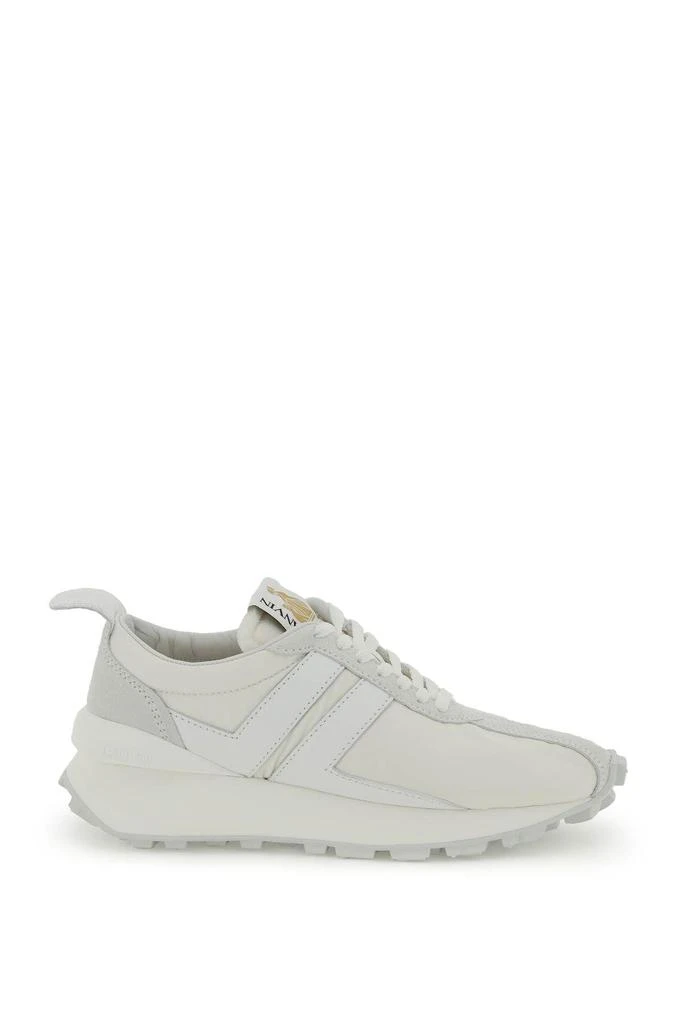 商品Lanvin|NYLON AND LEATHER BUMPER SNEAKERS,价格¥1681,第1张图片