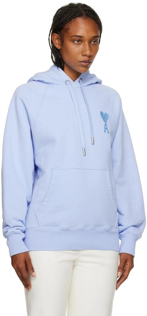 商品AMI|Blue Ami De Cœur Hoodie,价格¥1087,第2张图片详细描述