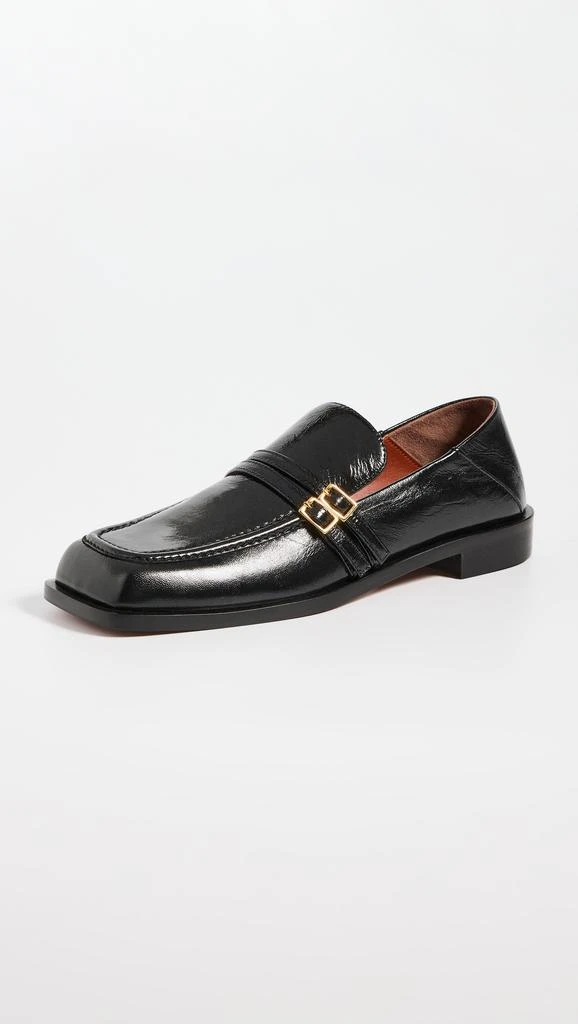 商品Manu Atelier|Double Belt Manu Loafers,价格¥2089,第1张图片