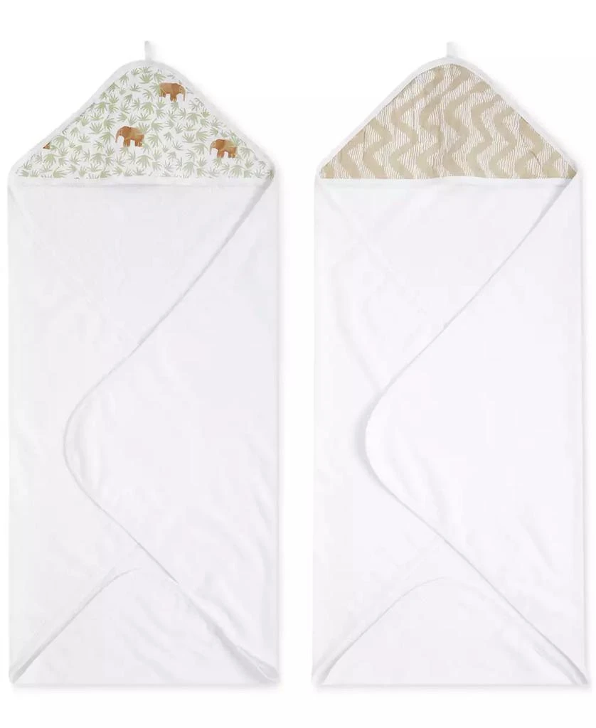 商品aden + anais|Baby Boys or Baby Girls Hooded Bath Towels, Pack of 2,价格¥247,第1张图片