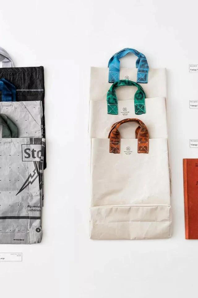 商品PUEBCO|Puebco Vintage Recycled Sling Belt Tote Bag,价格¥255,第4张图片详细描述