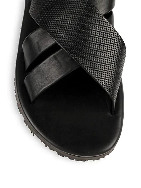 商品Saks Fifth Avenue|COLLECTION Leather Criss-Cross Sandals,价格¥593,第3张图片详细描述