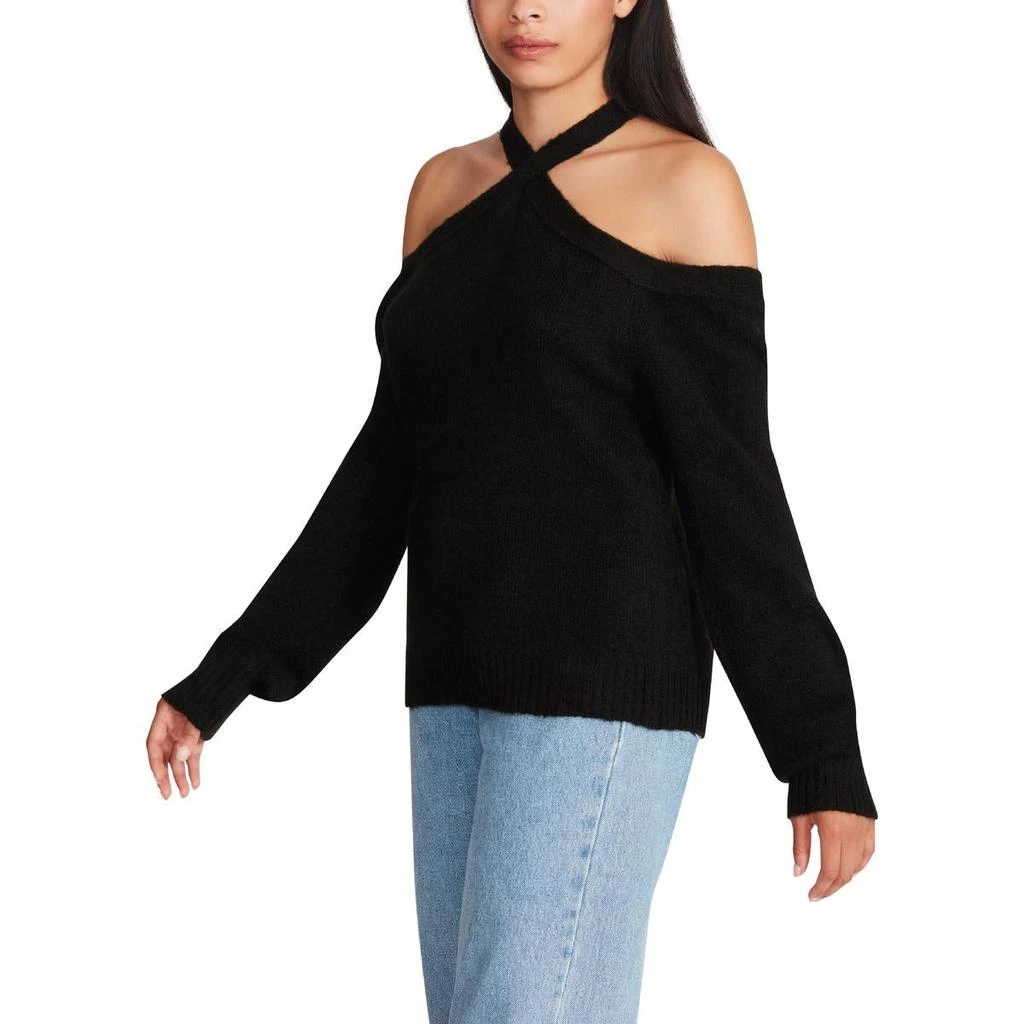 商品Steve Madden|Steve Madden Women's Knit Long Sleeve Halter Sweater,价格¥98,第4张图片详细描述