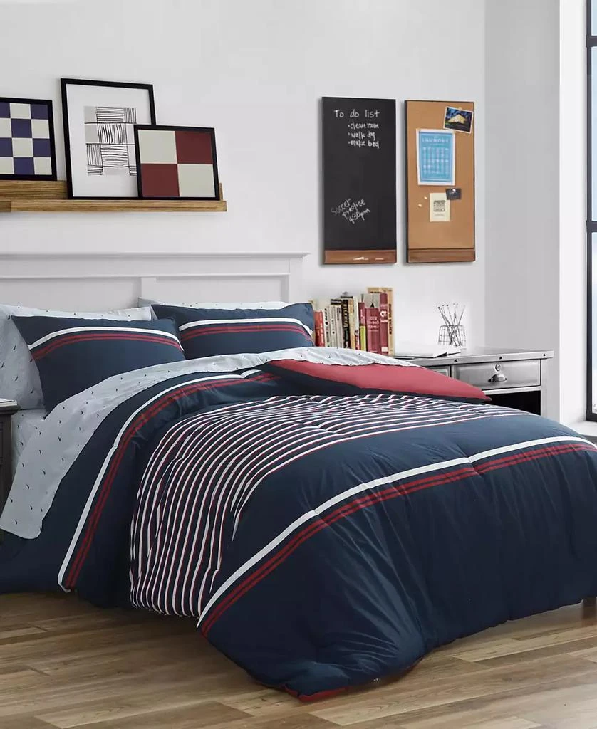 商品Nautica|Mineola Reversible 2-Piece Comforter Set,价格¥704,第4张图片详细描述