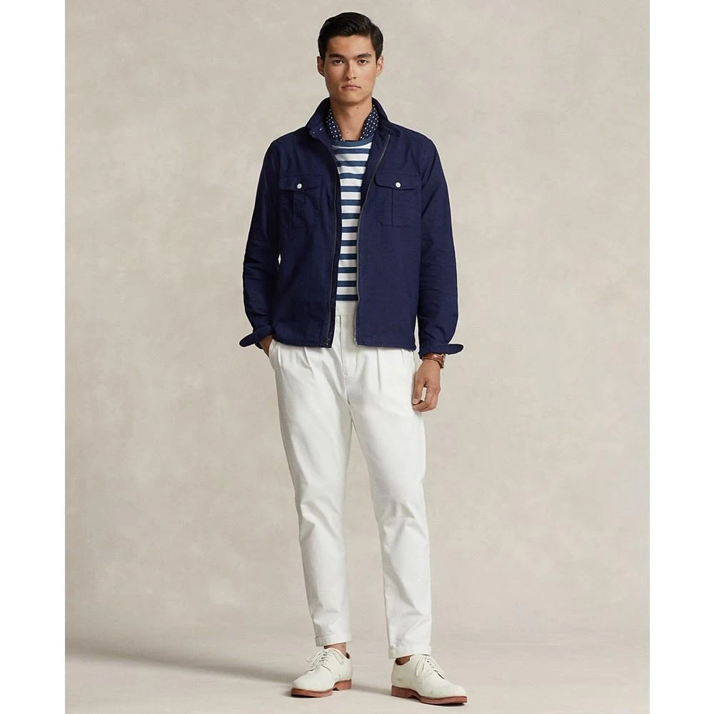 商品Ralph Lauren|Men's Garment-Dyed Oxford Overshirt,价格¥449,第4张图片详细描述