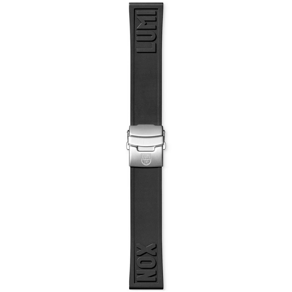 商品Luminox|Interchangeable Black Rubber Watch Strap,价格¥656,第1张图片