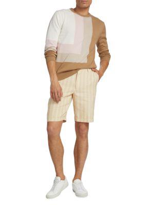 Intarsia Cotton Sweater商品第7张图片规格展示