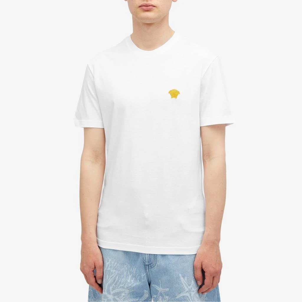 商品Versace|Versace Embroidered Medusa Tee,价格¥1464,第2张图片详细描述