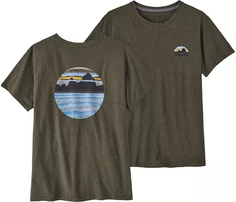 商品Patagonia|Patagonia Women's Skyline Stencil Responsibili-Tee Shirt,价格¥369,第1张图片