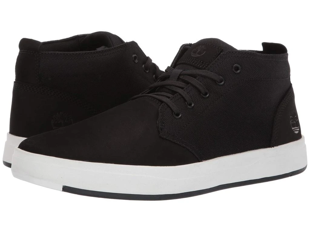 商品Timberland|Davis Square Leather and Fabric Chukka,价格¥421,第1张图片