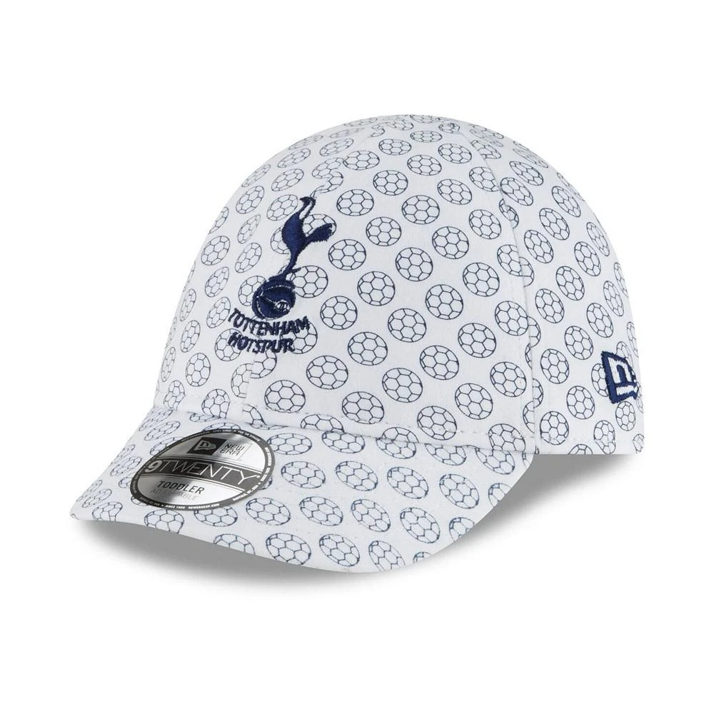 商品New Era|Newborn and Infant Boys and Girls White Tottenham Hotspur Soccer Ball 9TWENTY Flex Fit Hat,价格¥165,第1张图片