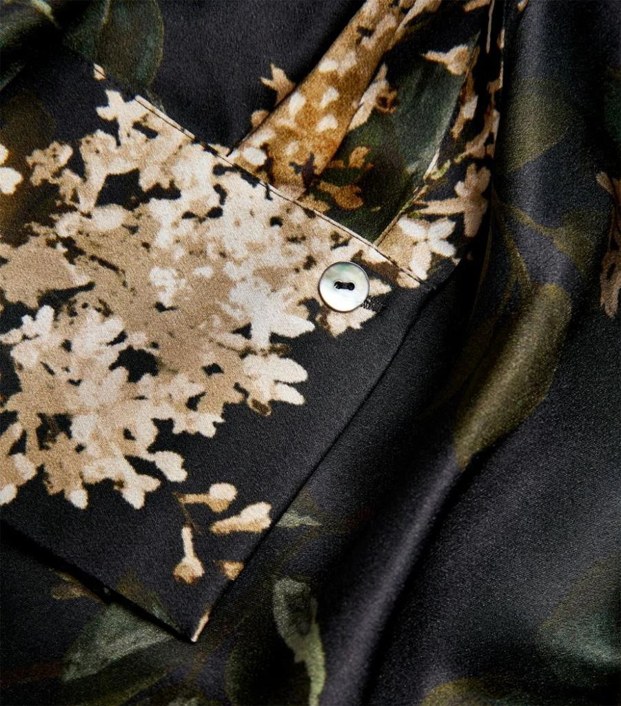 商品Vince|Silk Floral Shirt,价格¥2835,第5张图片详细描述