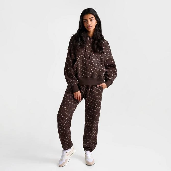 商品NIKE|Women's Nike Sportswear Phoenix Fleece Oversized All-over Print Jogger Sweatpants,价格¥298,第2张图片详细描述