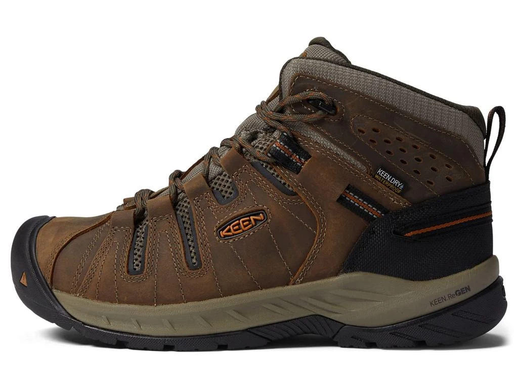 商品Keen|Flint II Mid Waterproof Soft Toe,价格¥1115,第4张图片详细描述