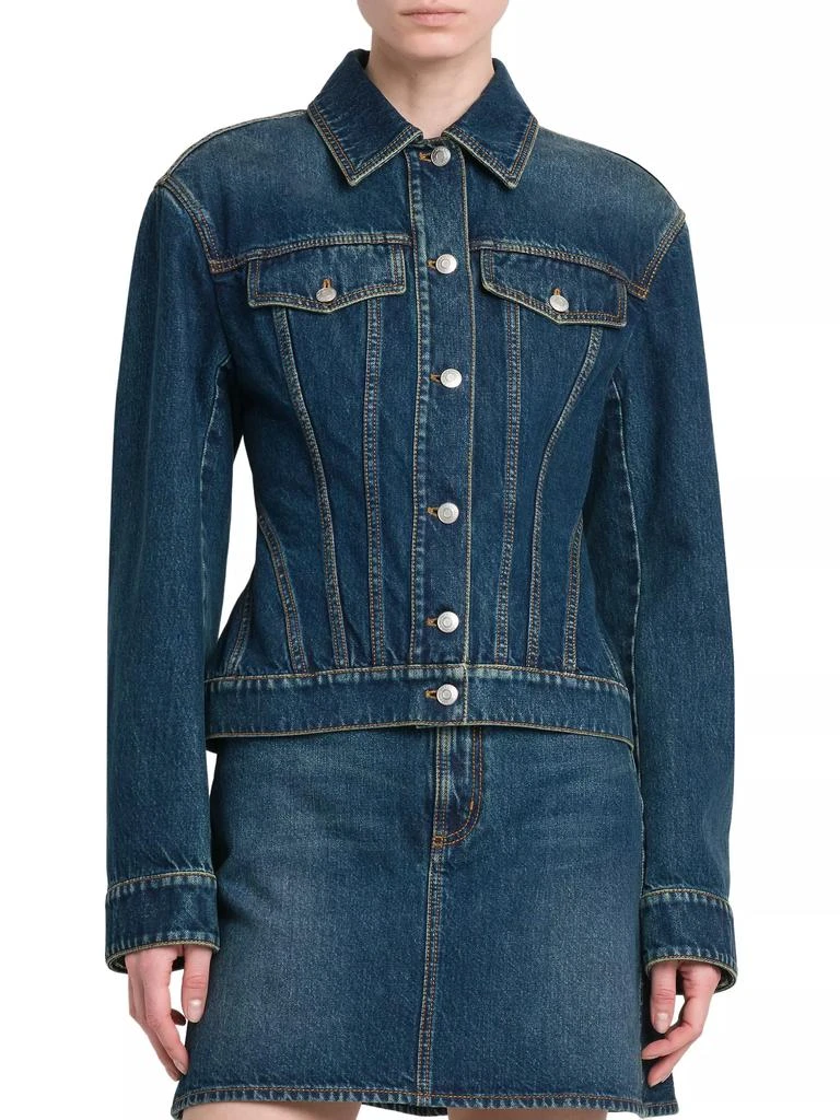 商品Alexander McQueen|Tailored Denim Jacket,价格¥8361,第2张图片详细描述