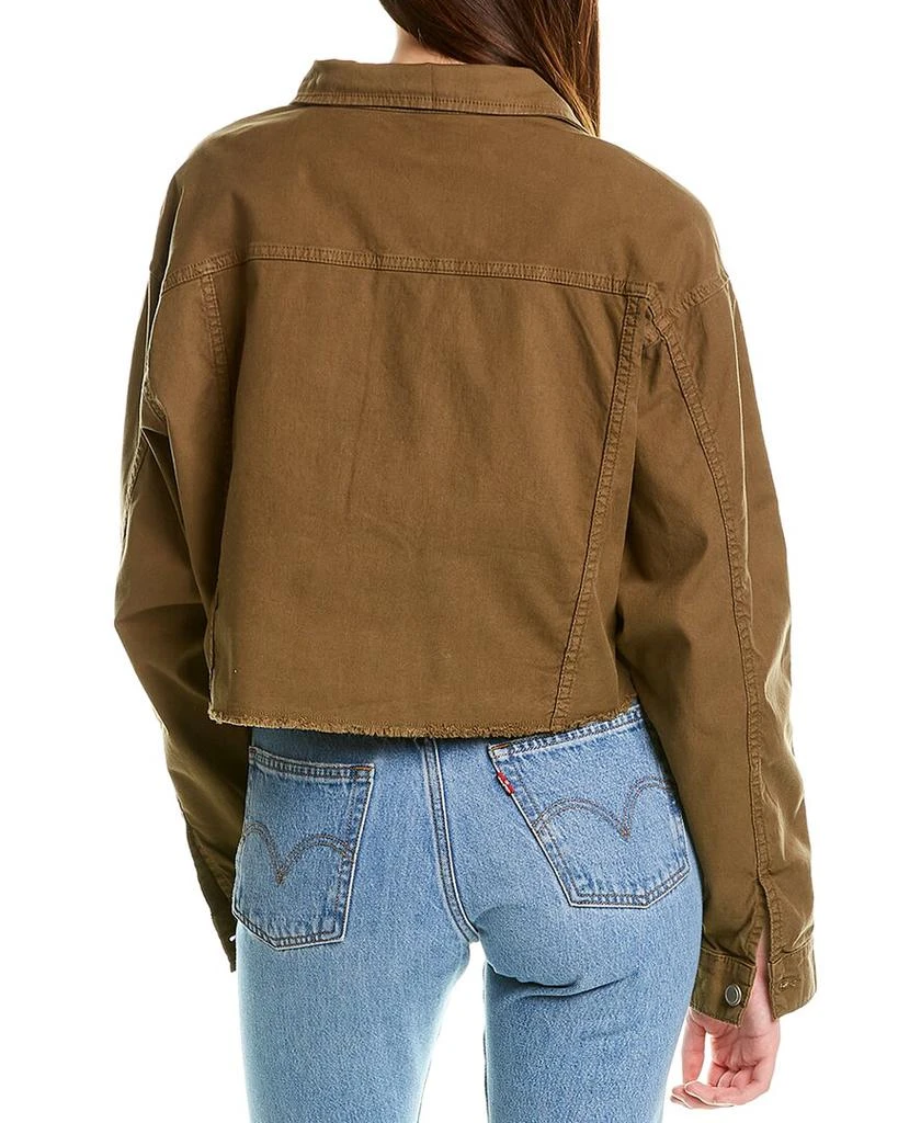 商品Good American|GOOD AMERICAN Crop Cargo Jacket,价格¥300,第2张图片详细描述