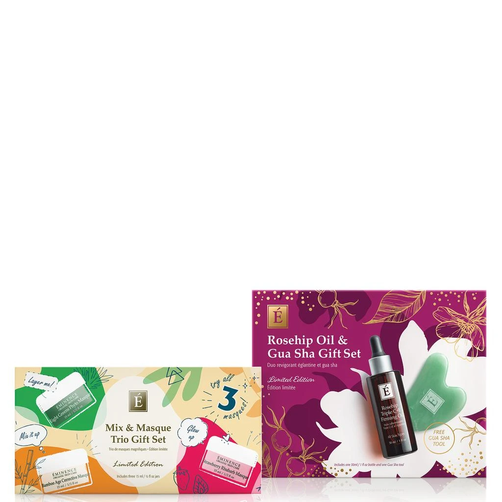 商品Eminence Organic Skin Care|Eminence Organic Skin Care Rosehip Triple C+E Firming Oil and Gua Sha Gift Set,价格¥984,第4张图片详细描述