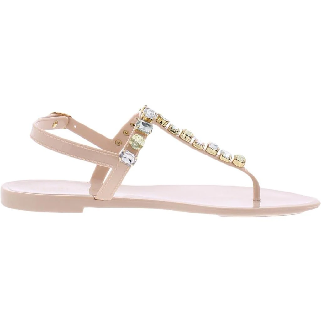 商品Stuart Weitzman|Stuart Weitzman Womens Jaide Slingback Embellished Jelly Sandals,价格¥504,第3张图片详细描述