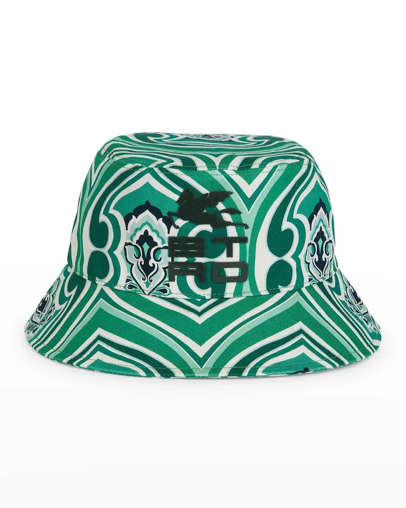 商品ETRO|Logo Paisley Abstract Bucket Hat,价格¥660,第1张图片