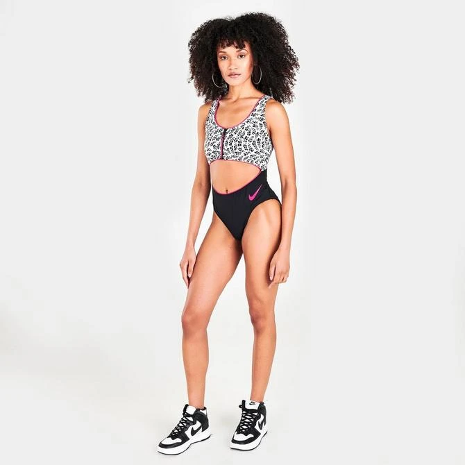 商品NIKE|Women's Nike Party Dots Cutout One-Piece Swimsuit,价格¥268,第2张图片详细描述