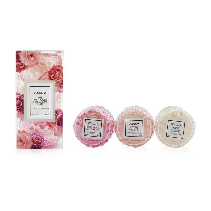 商品Voluspa|Voluspa 马卡龙香薰蜡烛三件装 3x5.1g/1.8oz,价格¥459,第2张图片详细描述