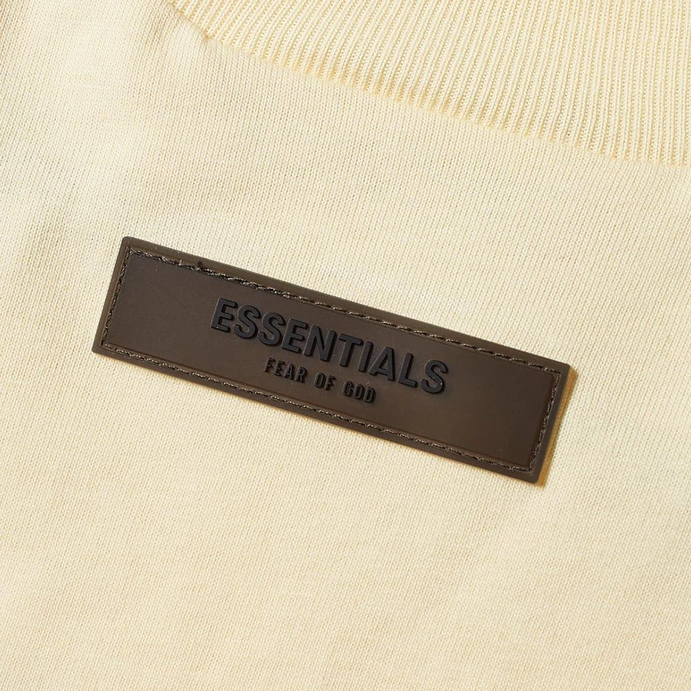 商品Essentials|Fear of God ESSENTIALS Logo Long Sleeve T-Shirt - Egg Shell,价格¥354,第3张图片详细描述